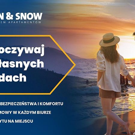 Apartamenty Sun & Snow Modern Tower Gdynia Kültér fotó