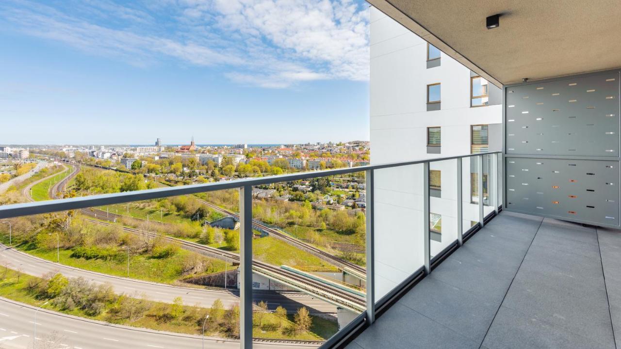 Apartamenty Sun & Snow Modern Tower Gdynia Kültér fotó